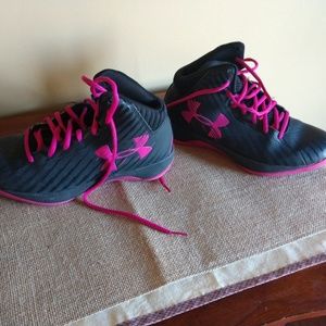 Under Armour high top shoes